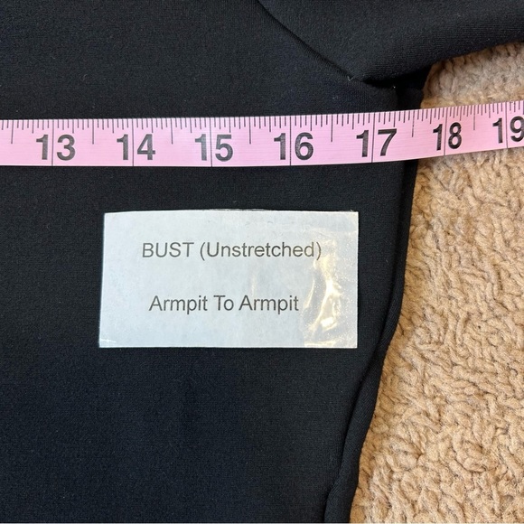 And Now This | Long Sleeve Black Bodysuit Women's Size Large - Picture 13 of 14